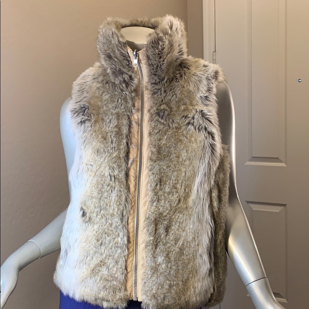 Faux Fur Vest Unbranded